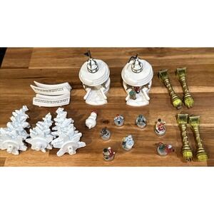 Christmas Magic Winter Wonderland Moving Skating Rink Trendmasters Gazebo People